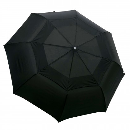 Gigantiškas juodas skėtis su vėjo kišene HA-3-B-A-59